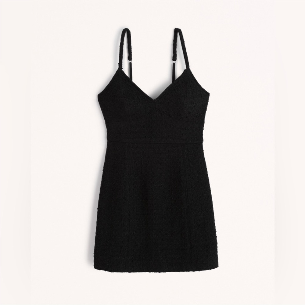 NWT Abercrombie & Fitch Tweed Corset Mini Dress